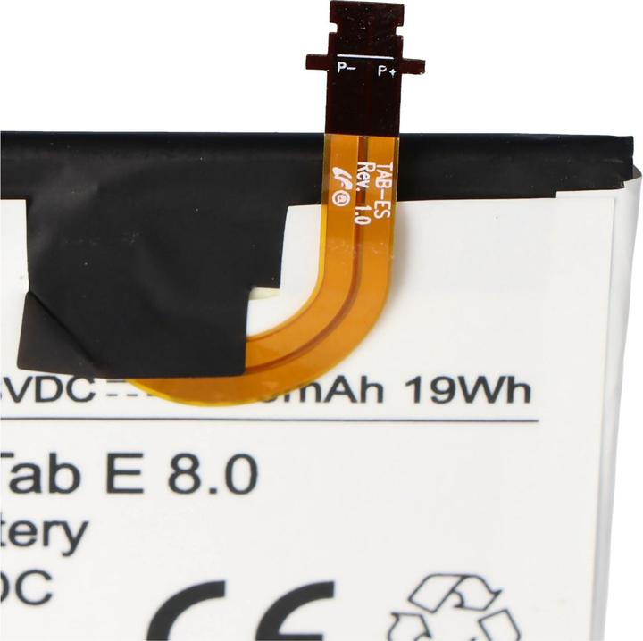 Actual product image AccuCell Battery Samsung Galaxy Tab 5, Tab E 8.0, Tab E 8.0 4G LTE, Tab E 8.0 TD-LTE