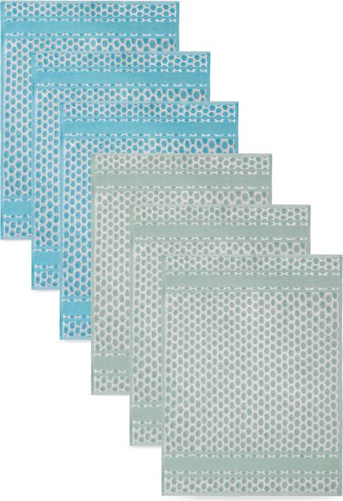 Actual product image Aspero 6 Terry Cotton Tea Towels (50 x 70 cm)