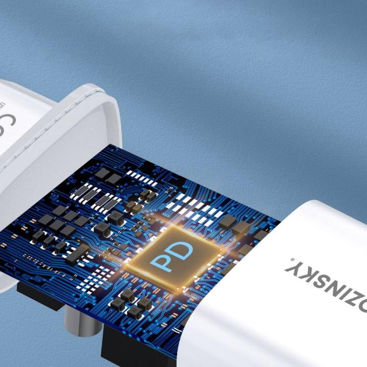 Actual product image Wozinsky WGWCCW 20W USB-C wall charger - white (20 W)