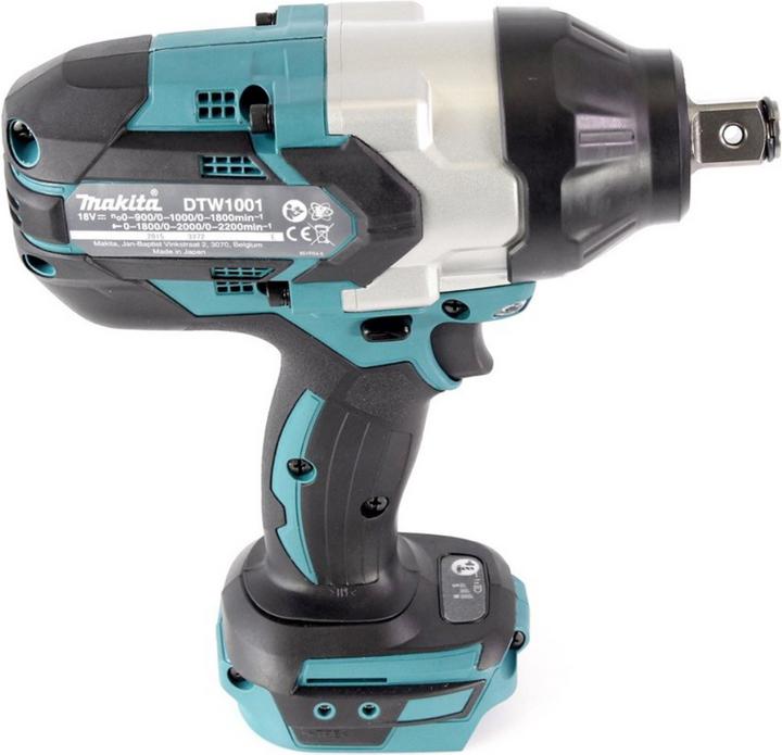 Produktbild Makita DTW 1001 G1 Akku Schlagschrauber 18V 3/4“ 1050Nm Brushless + 1x Akku 6,0 Ah - ohne Ladegerät (Akkubetrieb)