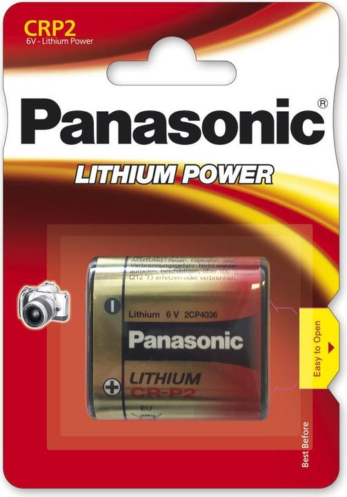 Actual product image Panasonic Photo Lithium CRP2 (1 pcs., CRP2, 1600 mAh)