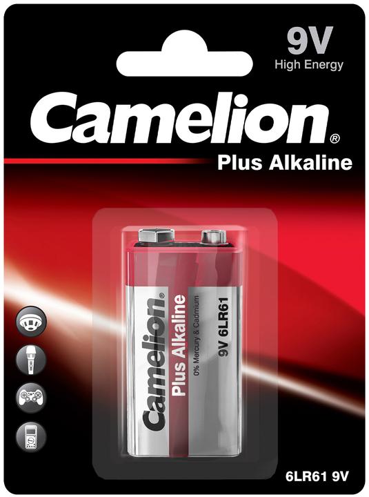 Image du produit Camelion Plus pile alcaline 9V / 6LR61 (1 pcs, 9V Block, 500 mAh)