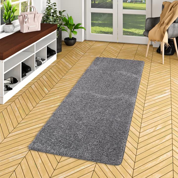 Produktbild Snapstyle Luxus Hochflor Langflor Läufer Teppich Milano (80 x 400 cm)