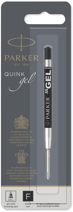 Parker Gelmine 1 Stk F (Gelmine, Schwarz, 0.50 mm)