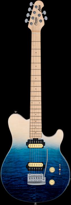 Immagine prodotto Chitarra elettrica, S.U.B., Axis AX3 Top impiallacciato in acero trapuntato, Spectru (Chitarra elettrica, Acero, mogano, Cromo pressofuso)