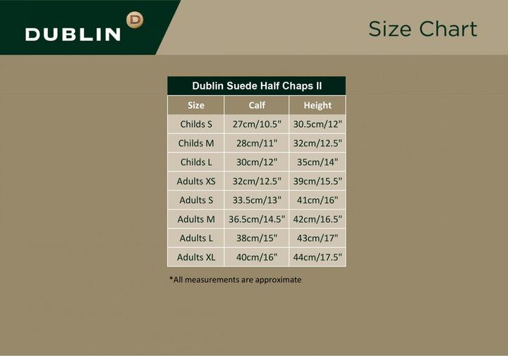 Actual product image Dublin Half-length suede chaps II (M)