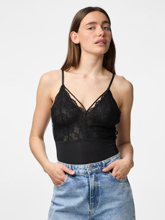 Image du produit Pieces Body sans manches en dentelle à lanières (M)