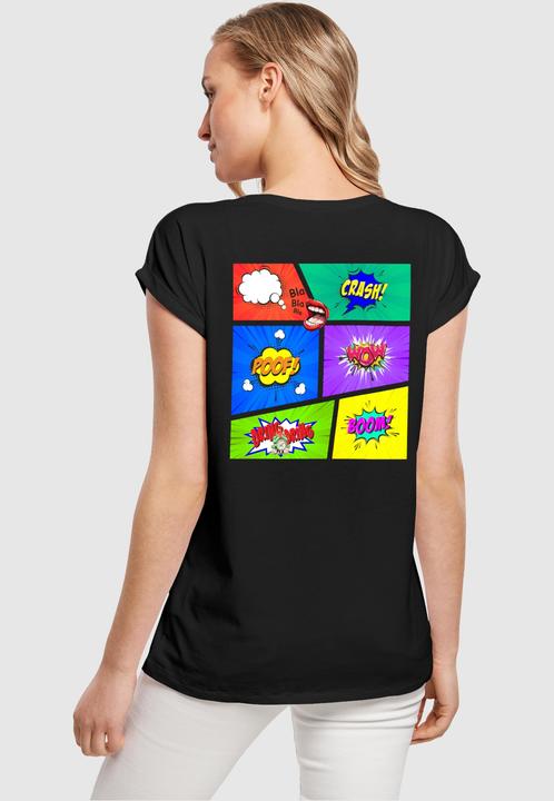 Immagine prodotto Merchcode Maglietta a spalla estesa da donna Book Comic - 112993 (L)