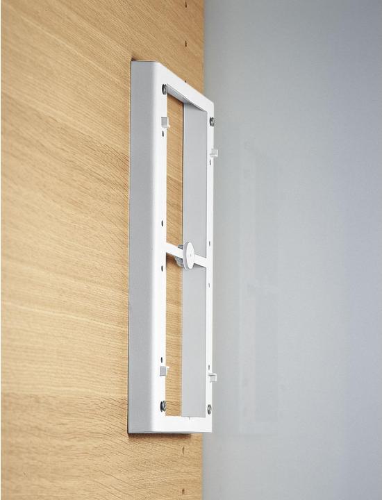 Servetto Kleiderlift Junior Distanzrahmen Höhe 20 mm, Kunststoff weiss (1 Stk.)