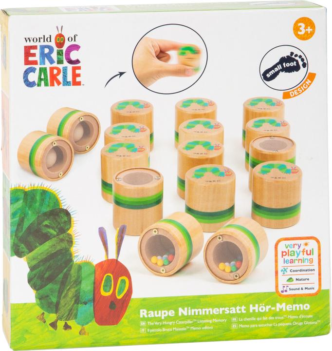 Produktbild small foot Raupe Nimmersatt Hör-Memo (Deutsch)