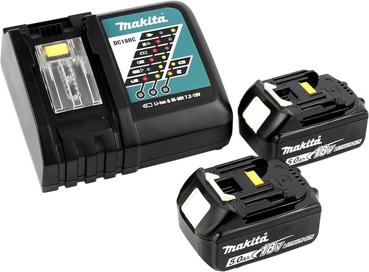 Productafbeelding Makita DHR 171 RTJ Accu-hamerboormachine Brushless SDS Plus 18V 1,2 J + 2x accu 5,0Ah + lader + Makpac (Oplaadbare batterij)