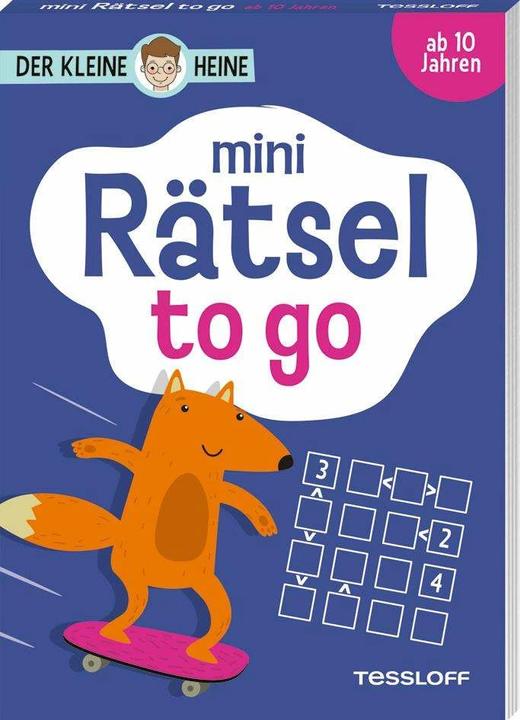 Produktbild Tessloff Der kleine Heine. Mini Rätsel to go. Ab 10 Jahren (Deutsch, Stefan Heine, 2024)