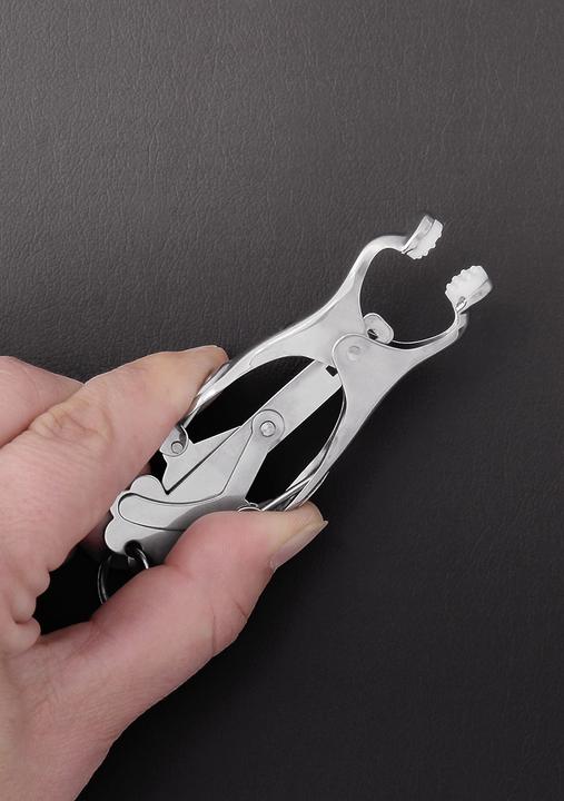 Immagine prodotto Steel Clover Nipple Clamp with Chain