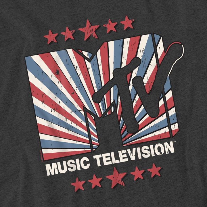 Actual product image MTV Unisex Adult Americana T-Shirt (XXL)