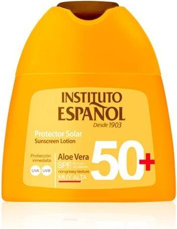 Immagine prodotto Instituto Español Instituto Espa&#4294967295 Ol Sol. Proteccion Solar Aloe Vera Spf50+ Locion 100ml (Crema solare, SPF 50+, 100 ml)
