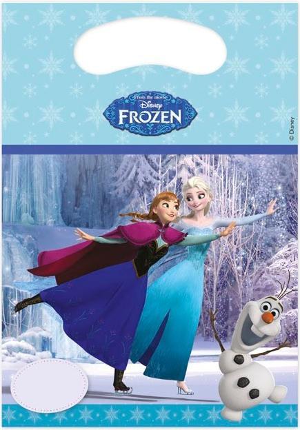 Actual product image Disney Frozen Anna And Elsa Party Bags (Pack of 6)