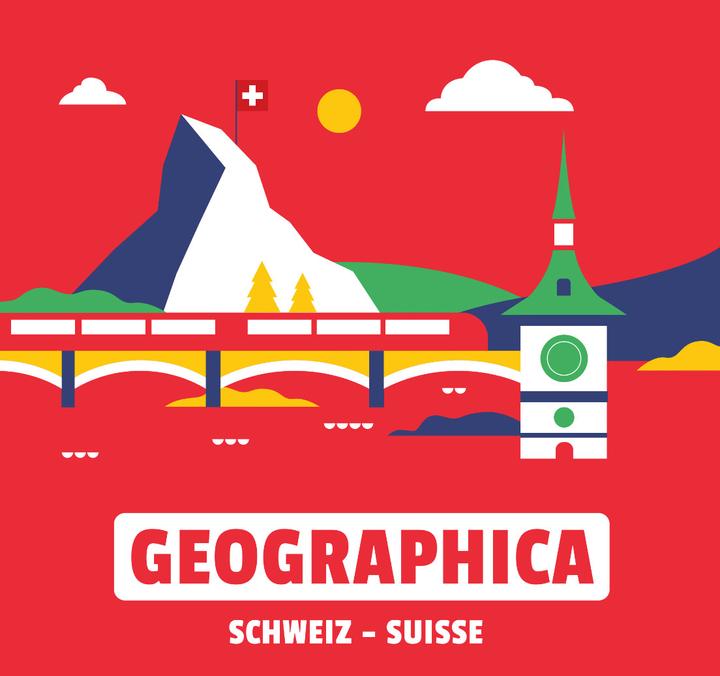 Produktbild Helvetiq Geographica Schweiz - Suisse (Deutsch, Französisch)