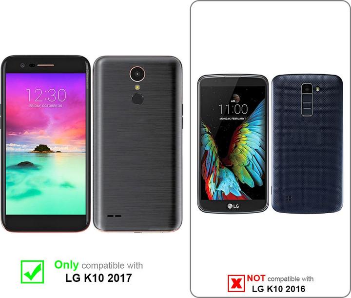 Produktbild Cadorabo Handykette für LG K10 2017 Necklace Hülle mit verstellbarem Kordelband