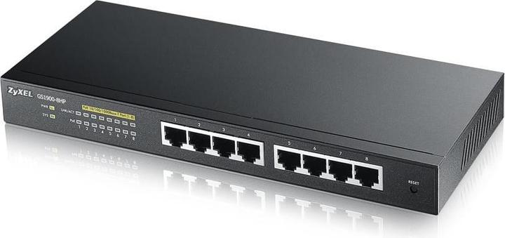 Zyxel Gs1900-8hp-Eu0102f (8 Ports)