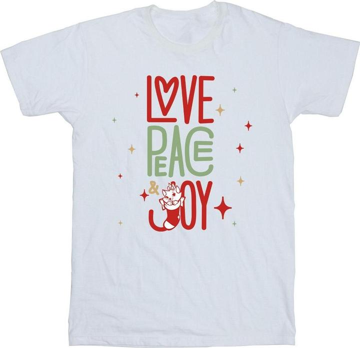 Immagine prodotto Disney Maglietta Gli Aristogatti Marie Love Peace Joy (XL)