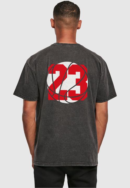 Actual product image Mister Tee Ballin Box Acid Washed Heavy Oversize Tee - 125205 (XL)