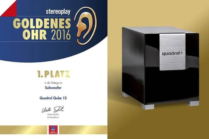 Actual product image Quadral Qube 12 (600 W)