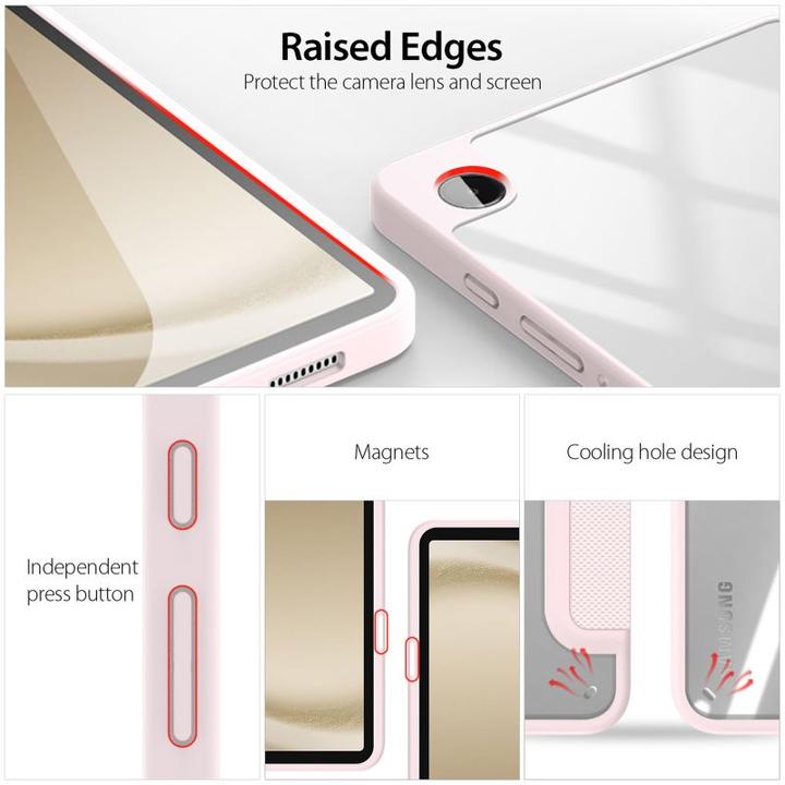 Actual product image Dux Ducis Toby Series Bookcover Cover (Galaxy Tab S10 Ultra, Galaxy Tab S9 Ultra, Galaxy Tab S8 Ultra)