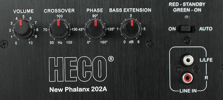 Actual product image Heco New Phalanx 202A (350 W)
