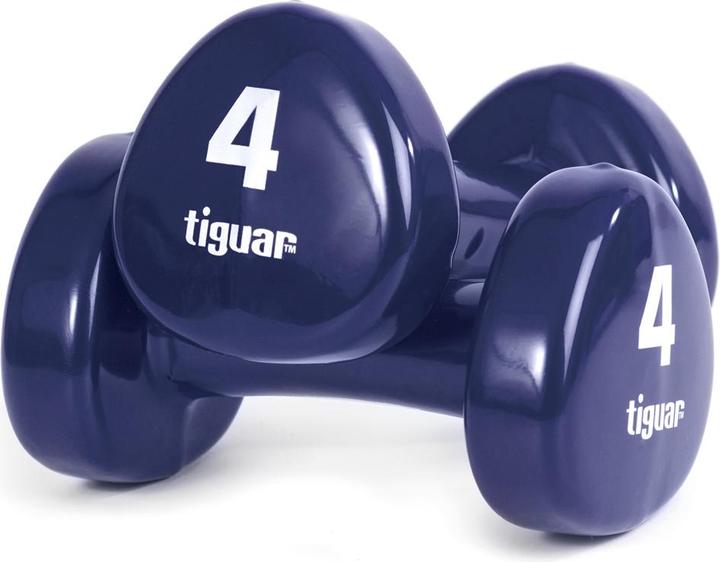 Immagine prodotto Tiguar Manubri in vinile (2 x 4 kg)