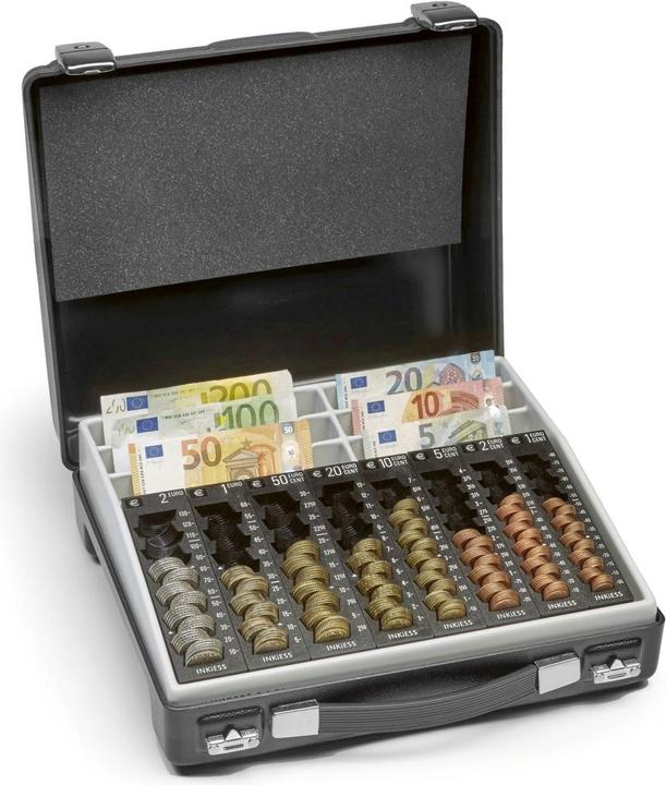 Inkiess Cash transport case 860 PK/VS (WxDxH) 37.0x34.0x13.0 cm black