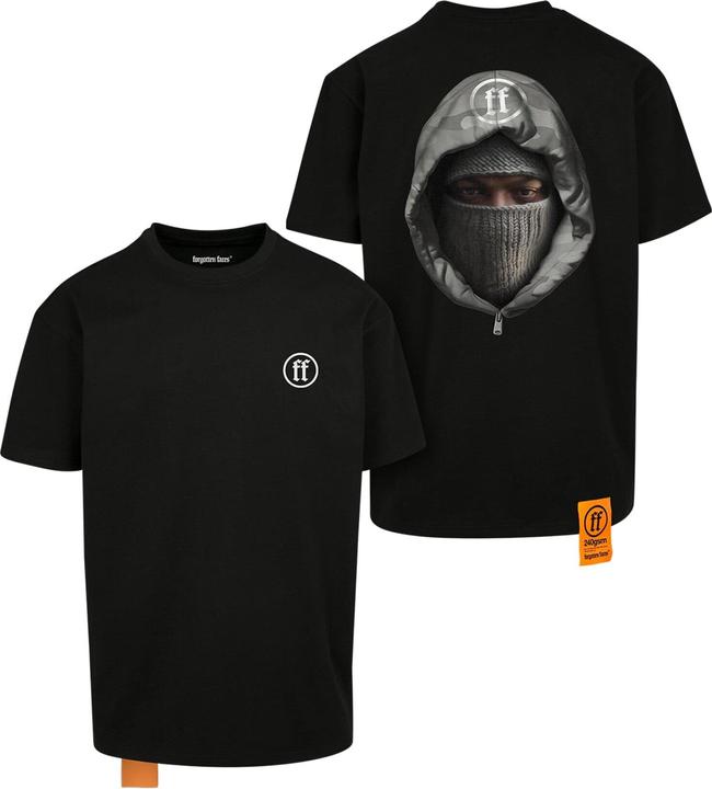 Forgotten Faces Hooded Oversized Tee - 127095