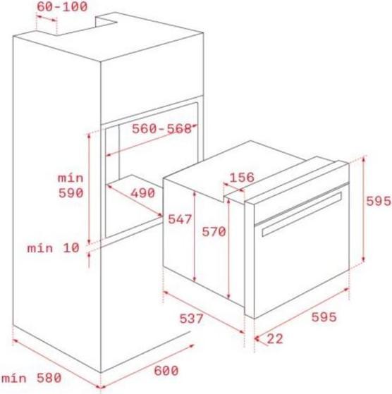 Image du produit Teka HBE 435 ME SS