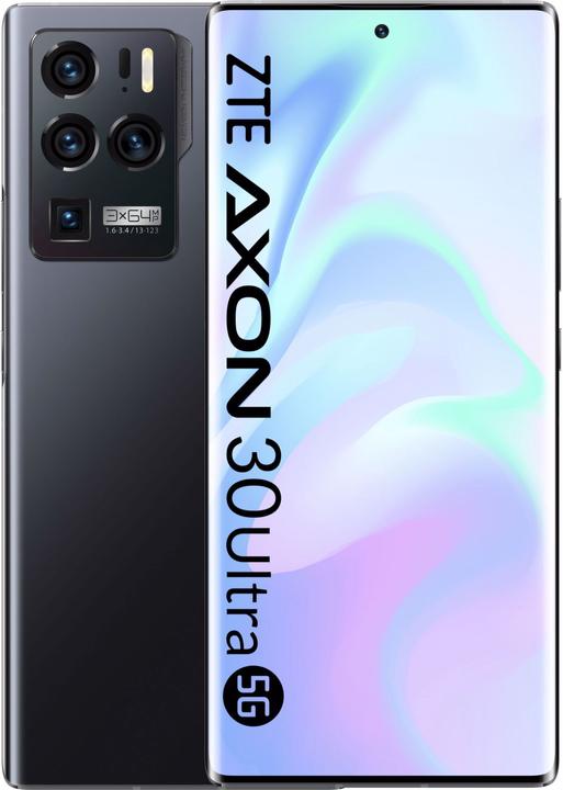 Produktbild ZTE Axon 30 Ultra (256 GB, Schwarz, 6.67", Dual SIM, 64 Mpx, 5G)