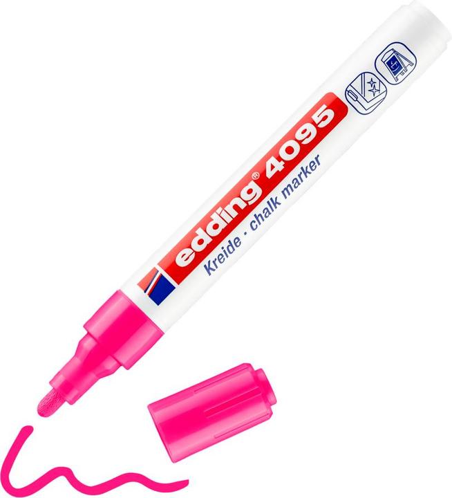 Actual product image Edding Window Marker 4095 (Pink, 3 mm, 1 x)