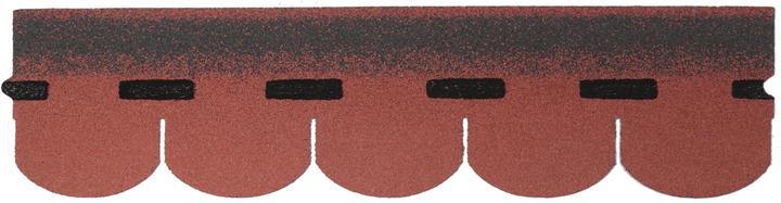 Actual product image Colibri Bitumen shingles Classic Red 14 pieces approx. 2sqm