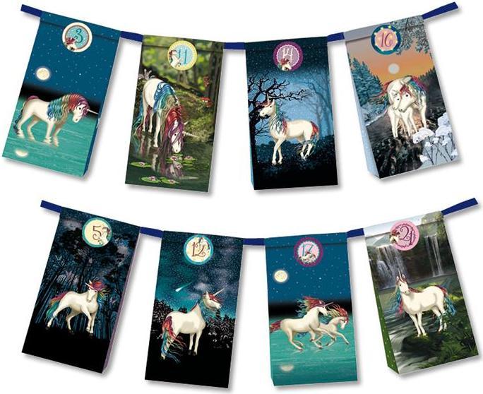Immagine prodotto Lutz Mauder Calendario dell'Avvento da riempire, Lunabelle l'unicorno