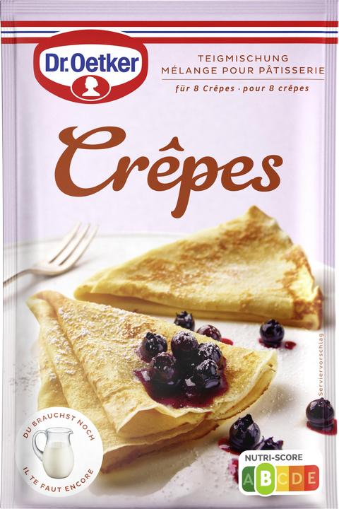 Produktbild Dr. Oetker Dessertmischung Crepes (200 g)