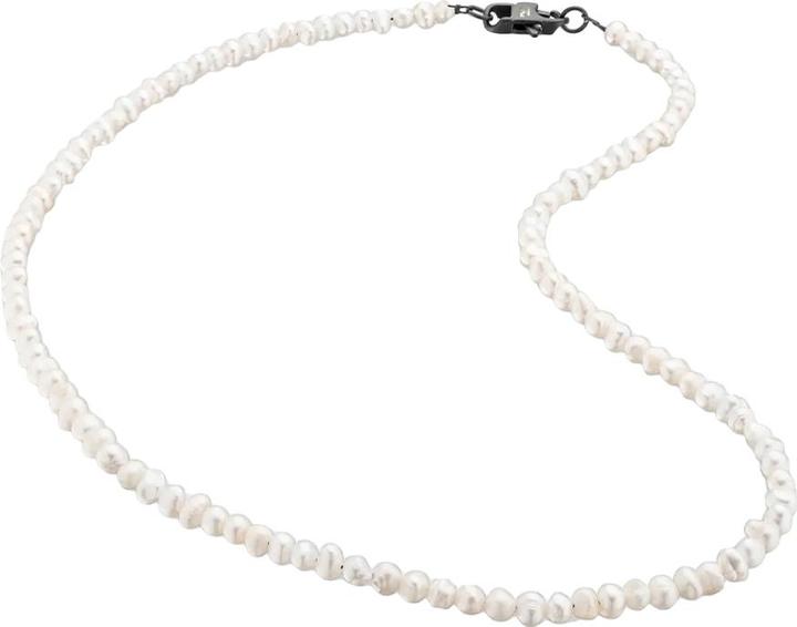 K12 - Freshwater Pearl Chain - 4 mm (ohne Messing, Organisch)
