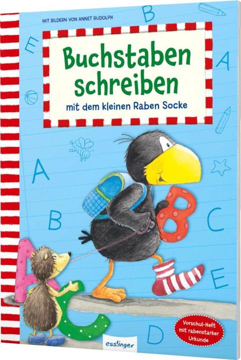 Produktbild Buchstaben schreiben mit dem kleinen Raben Socke (Deutsch, Annet Rudolph, 2017)