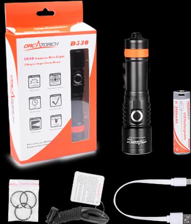 Image du produit Orcatorch Lampe portative D530