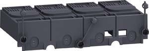 Productafbeelding Schneider Electric LV429516, Aansluitblokdeksel, 1 stuk(s), zwart, IP40, 162 mm, 161 mm