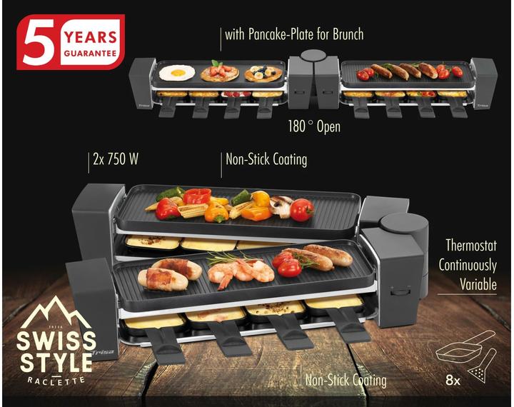 Image du produit Trisa Raclette & Brunch