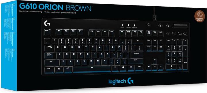 Immagine prodotto Logitech G G610 Orion Marrone (CH, Cablato)