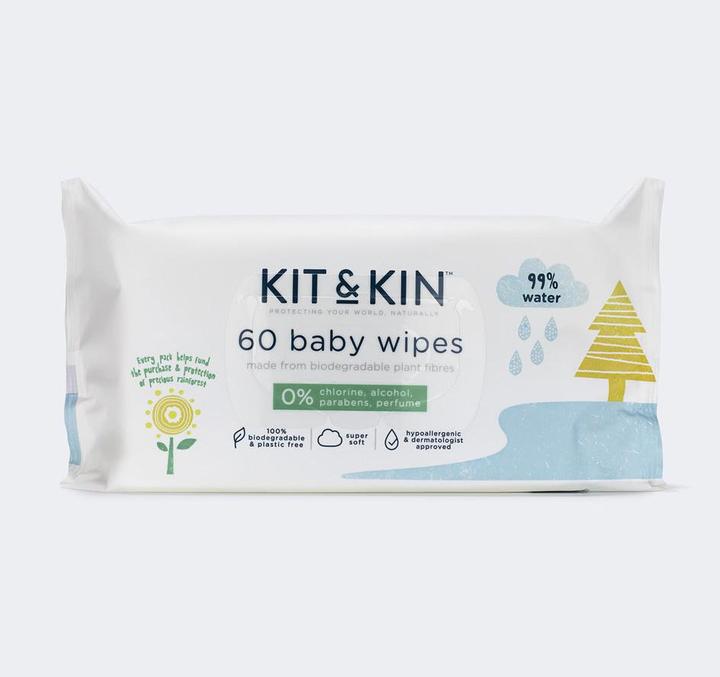 Produktbild Kit & Kin Wipes (60 Stück)