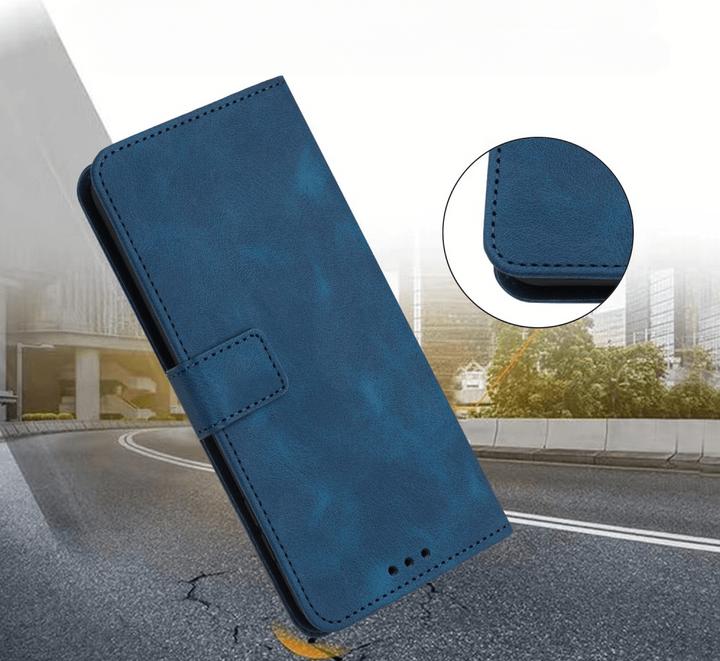 Produktbild Cover-Discount iPhone 16 – Wildleder Look Etui im Vintage Design (Apple iPhone 16)