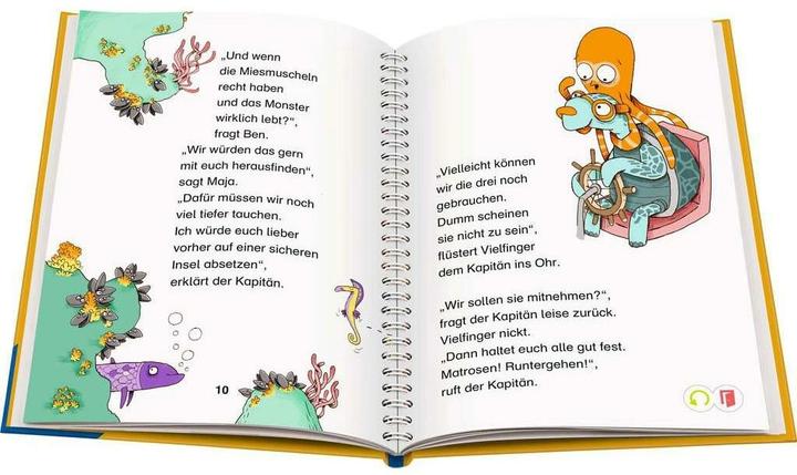 Actual product image tiptoi Lese-Lausch-Abenteuer Tiefsee (German, Annette new farmer, Nikolai Renger, 2023)