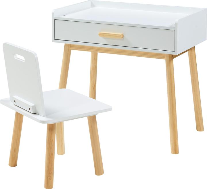 Actual product image En.Casa Brønnøy (High chair, Kids table)