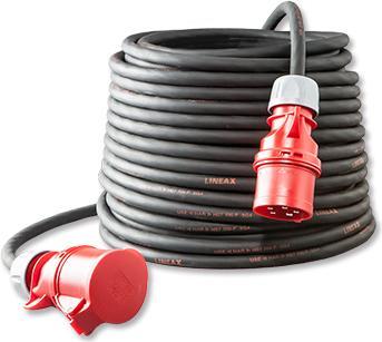 Keraf 106838 Verlängerungskabel 5-polig 10 m, 5 x 2,5 mm2 32A (10 m)