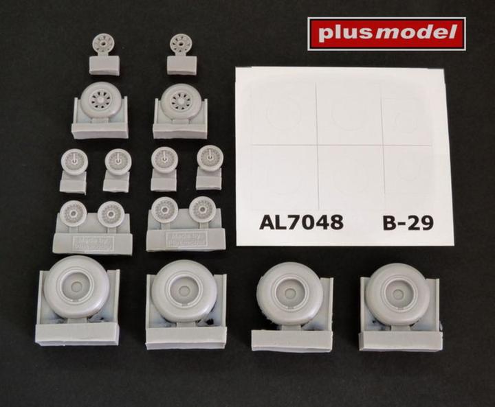 Productafbeelding Plus Model B-29 Superfortress gegroefd loopvlak
