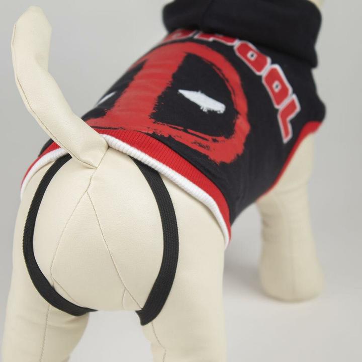 Produktbild Deadpool Hundepulli L Schwarz (L, Hundepullover)